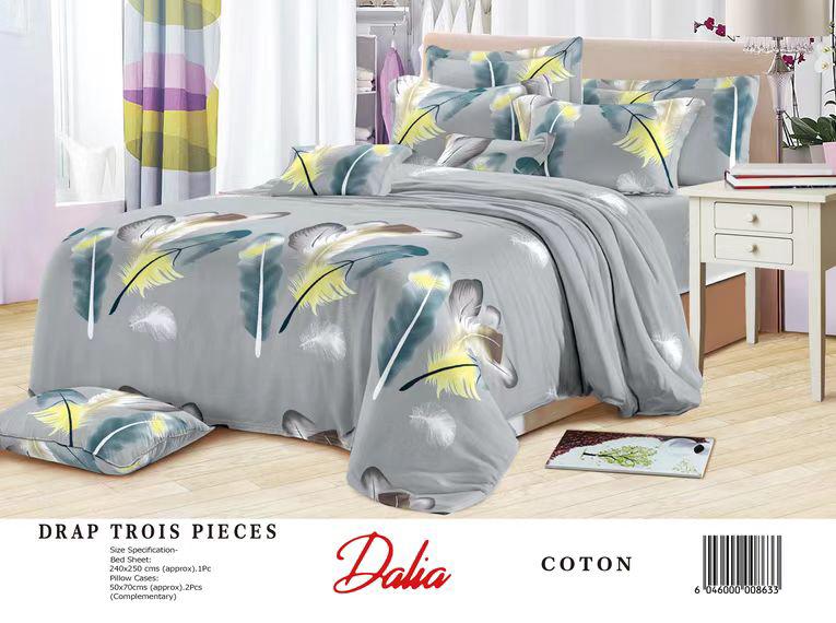 Drap 3 places  - Vue détaillée 7