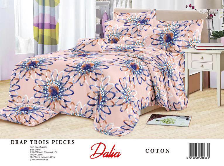 Drap 3 places  - Vue détaillée 10