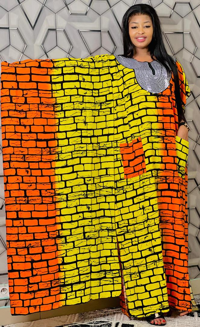 Robes coton avec du foulard  - Vue détaillée 1