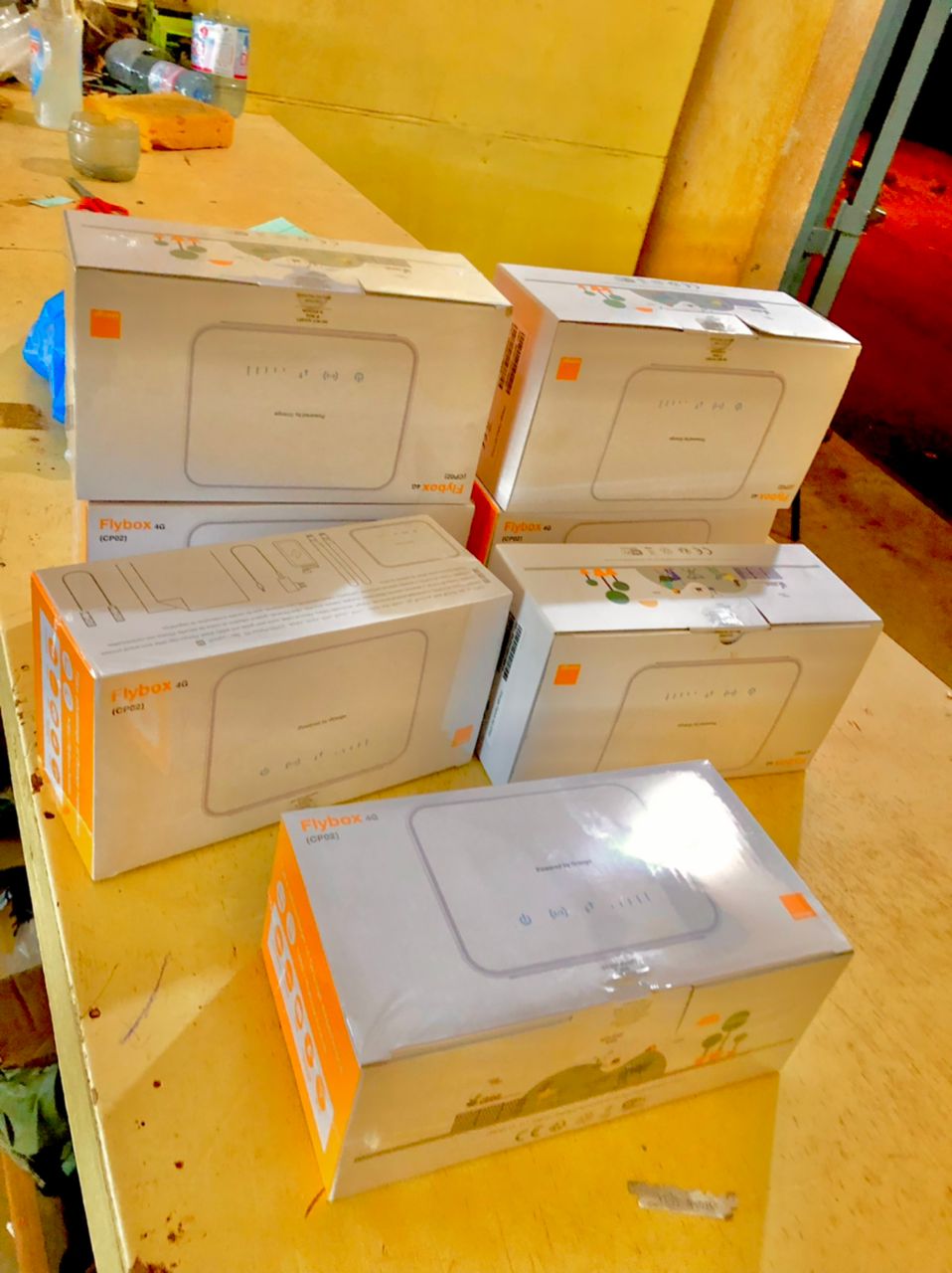 Wi-Fi mobile sobox orange 4G  - Vue détaillée 4