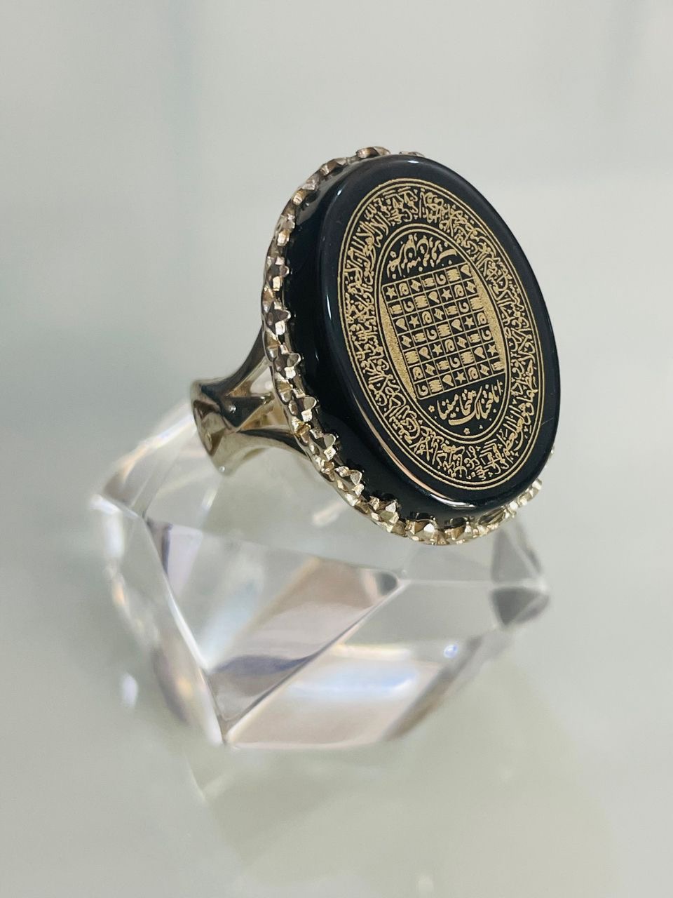 Bague en argent blanc  - Vue détaillée 4