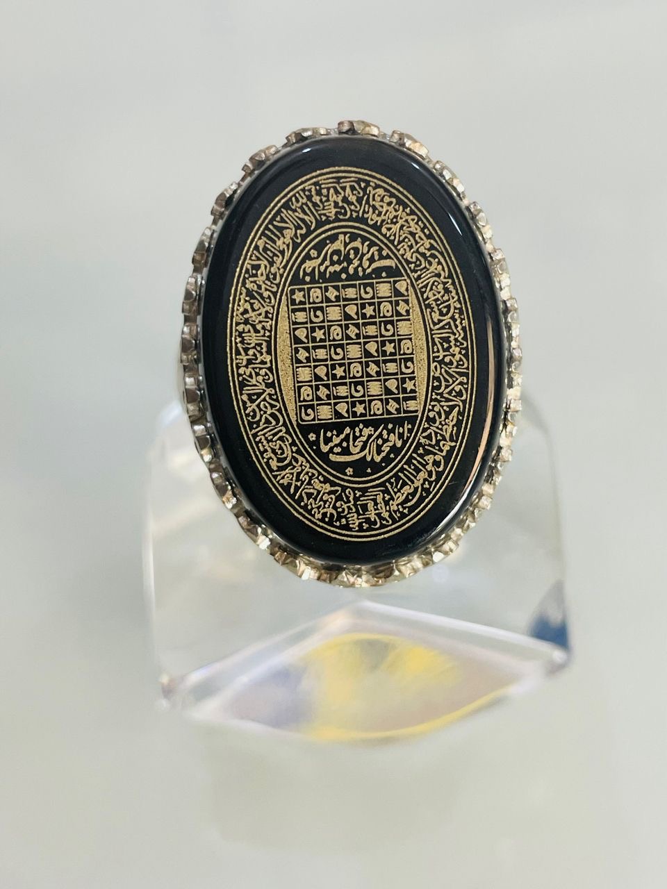 Bague en argent blanc  - Vue détaillée 5