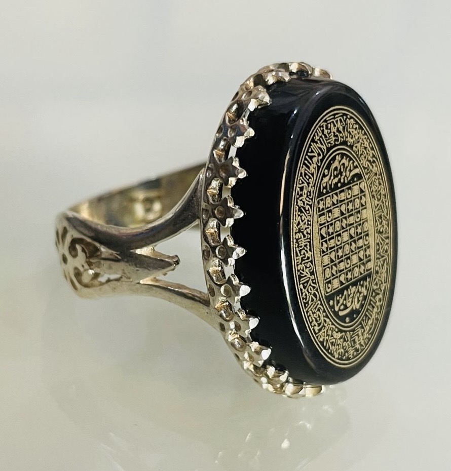 Bague en argent blanc  - Vue détaillée 9