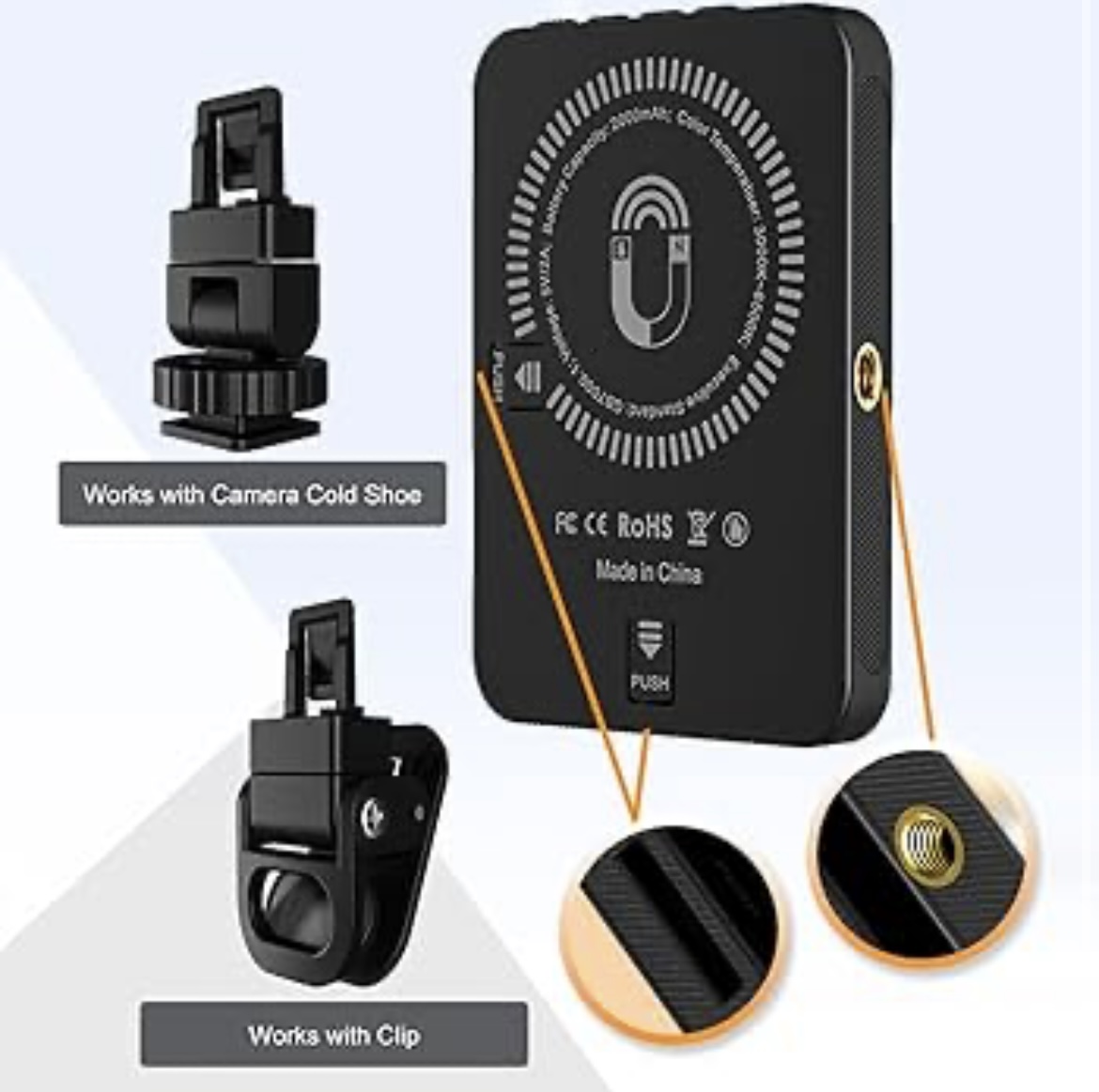 LED rechargeable  - Vue détaillée 2