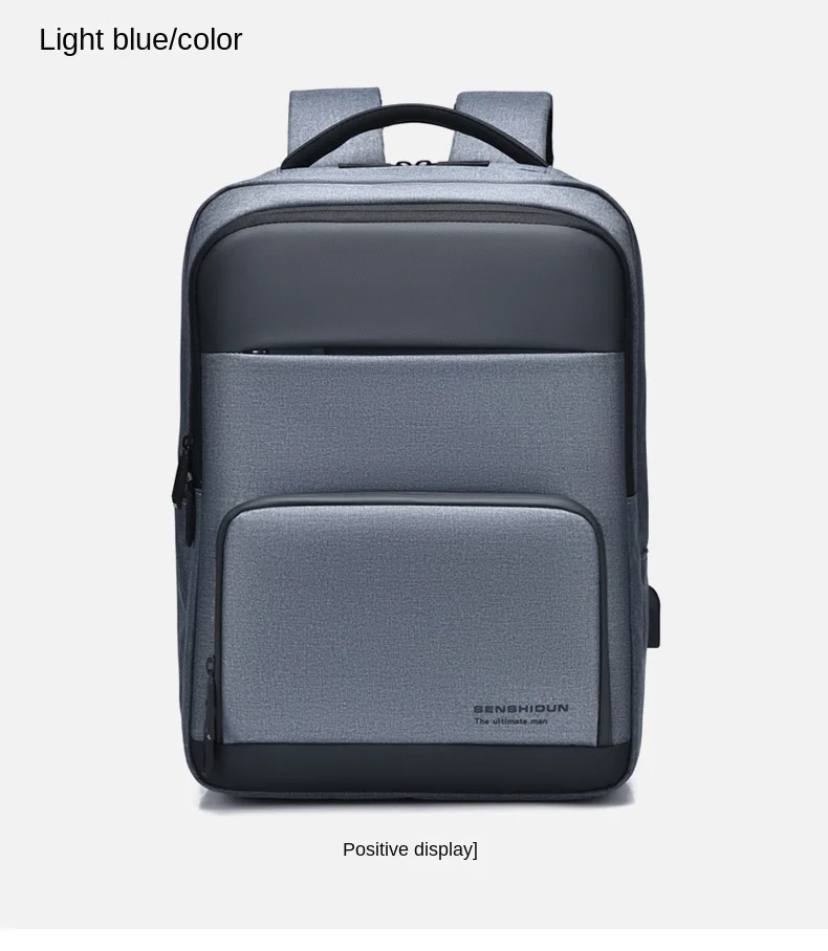 sacs à dos d'affaires sac à dos d'ordinateur étanche de grande capacité pour hommes - Vue détaillée 3