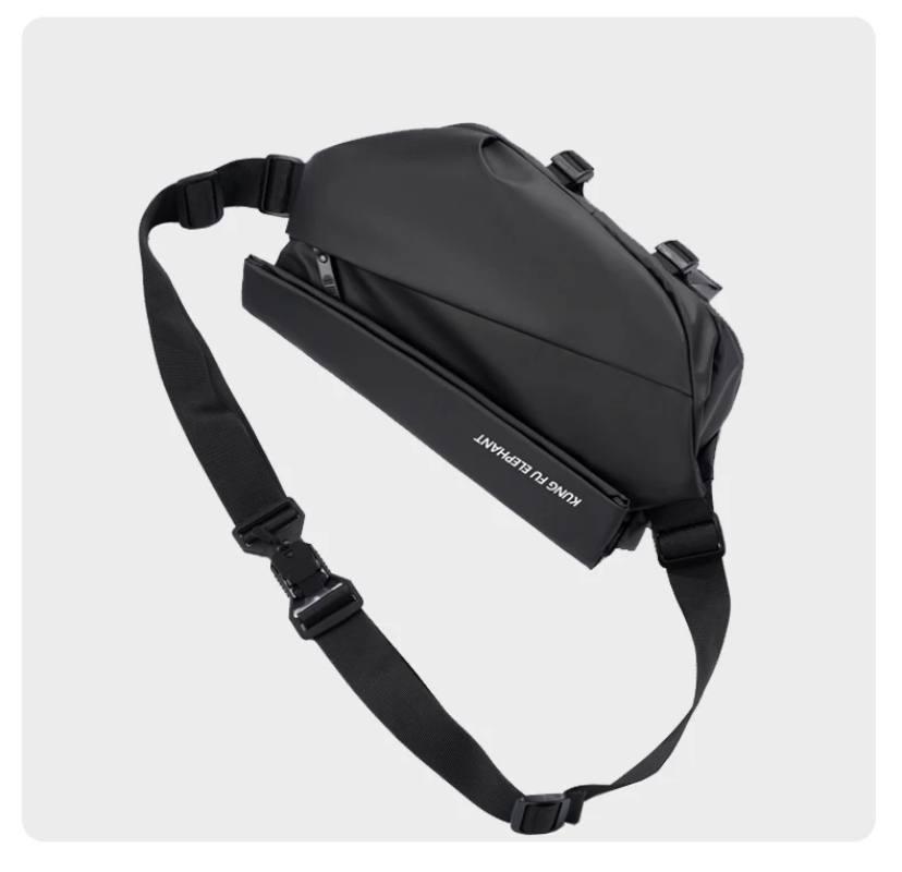 Sac à bandoulière coréen pour hommes, sac à épaule, poitrine, sacoche à épaule  - Vue détaillée 3