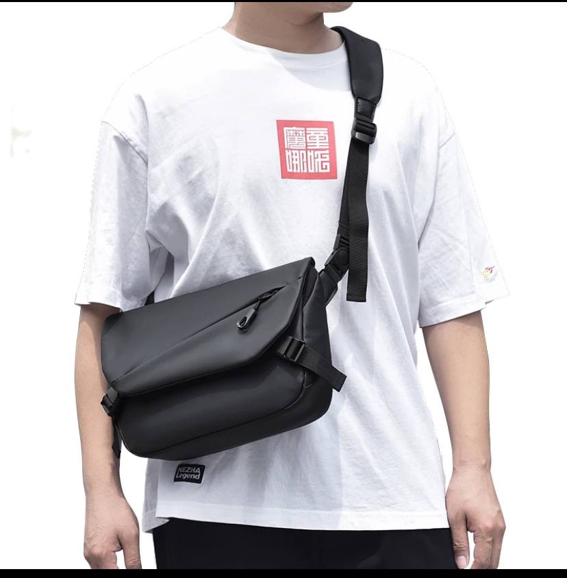 Sac de messager imperméable Sacs à bandoulière en nylon Sacs à bandoulière  - Vue détaillée 1