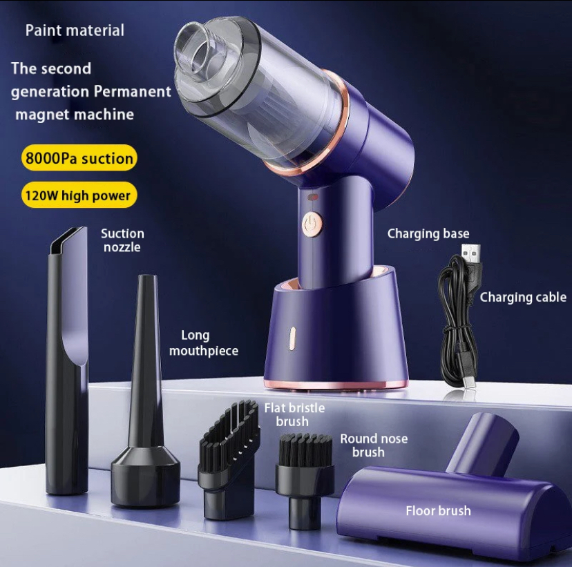 Mini aspirateur souffleur sans fil  - Vue détaillée 1