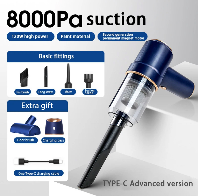 Mini aspirateur souffleur sans fil  - Vue détaillée 4