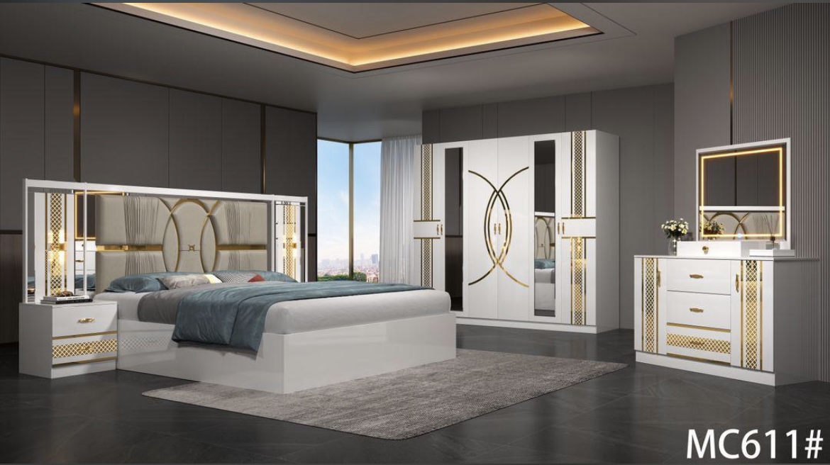 Lit 3 place avec armoire 6 battent  - Vue détaillée 1