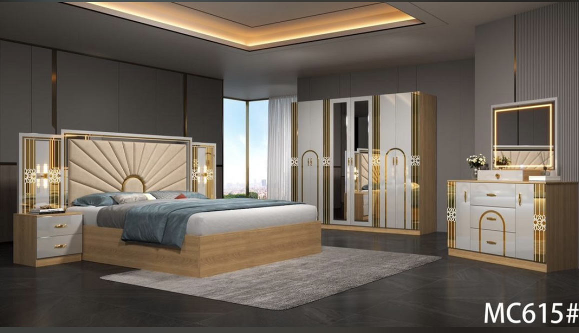 Lit 3 place avec armoire 6 battent  - Vue détaillée 2