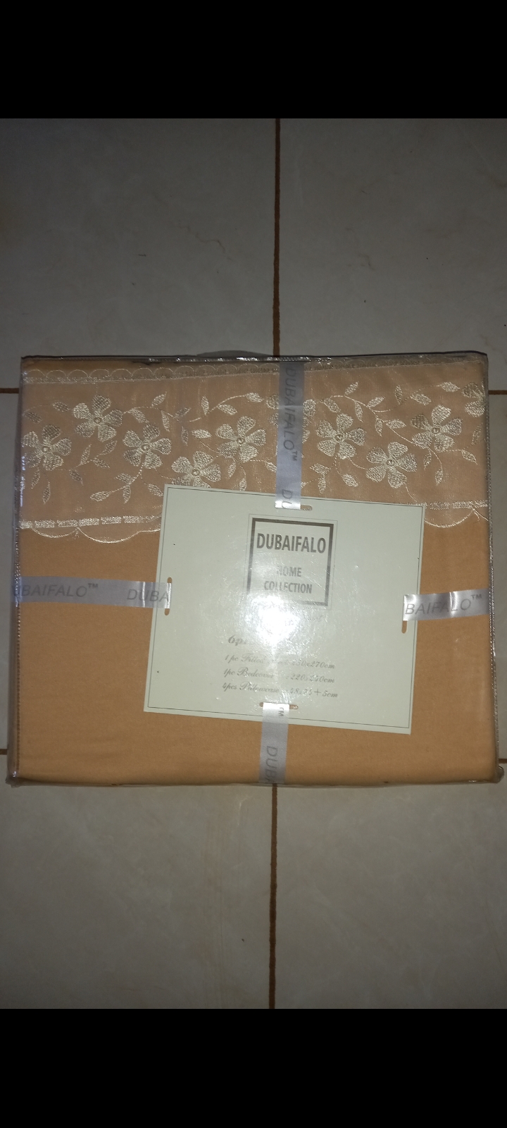 Draps de lit 3 places 💯 %coton  - Vue détaillée 1