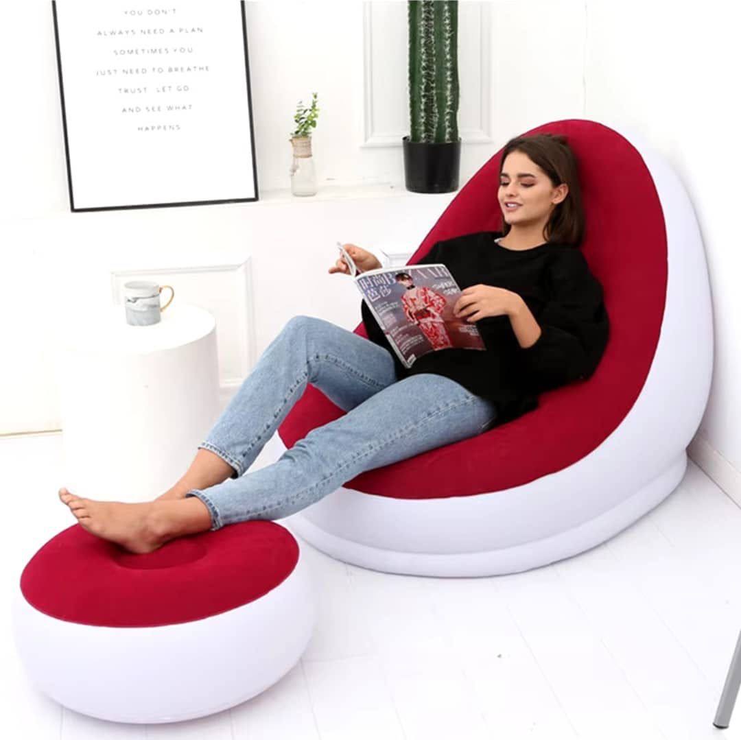 fauteuil gonflable ultra-confortable - Vue détaillée 1