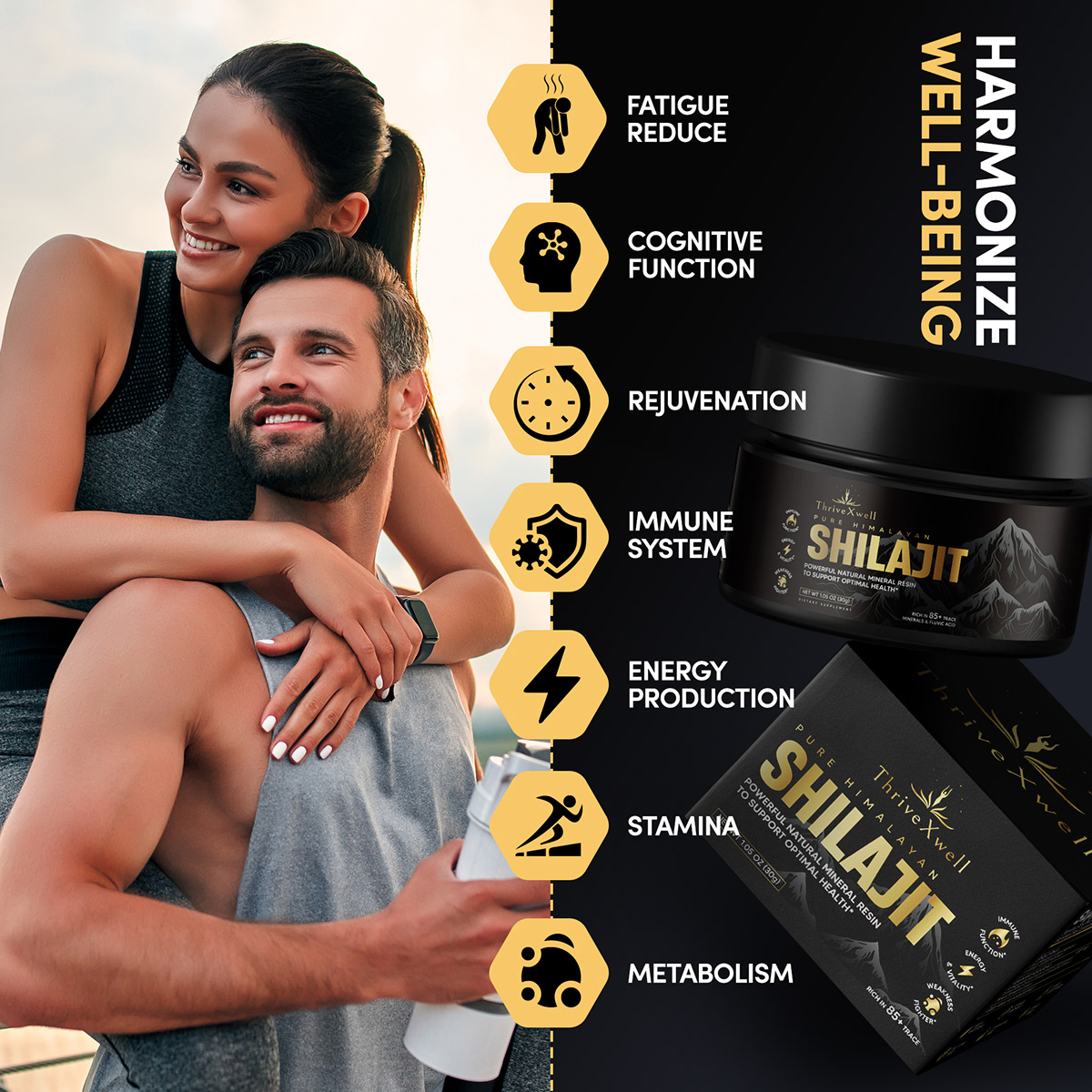 Shilajit pure - Vue détaillée 3