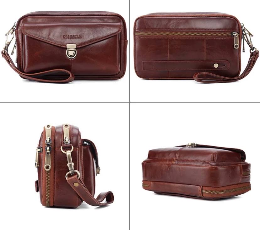 Sac à main en cuir  - Vue détaillée 3