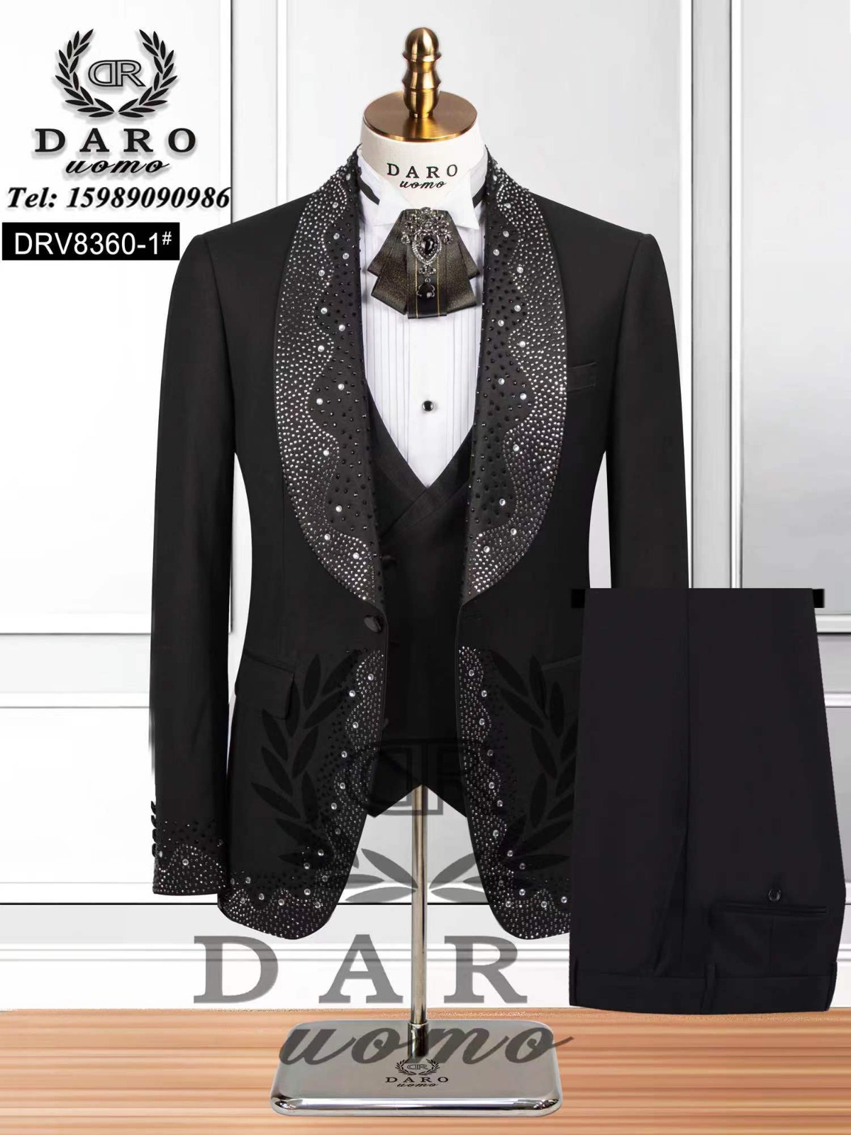 Veste 3piece classique disponible  - Vue détaillée 1