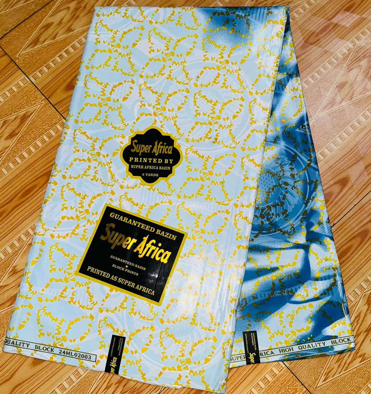 Bazin java(super Africa) - Vue détaillée 1