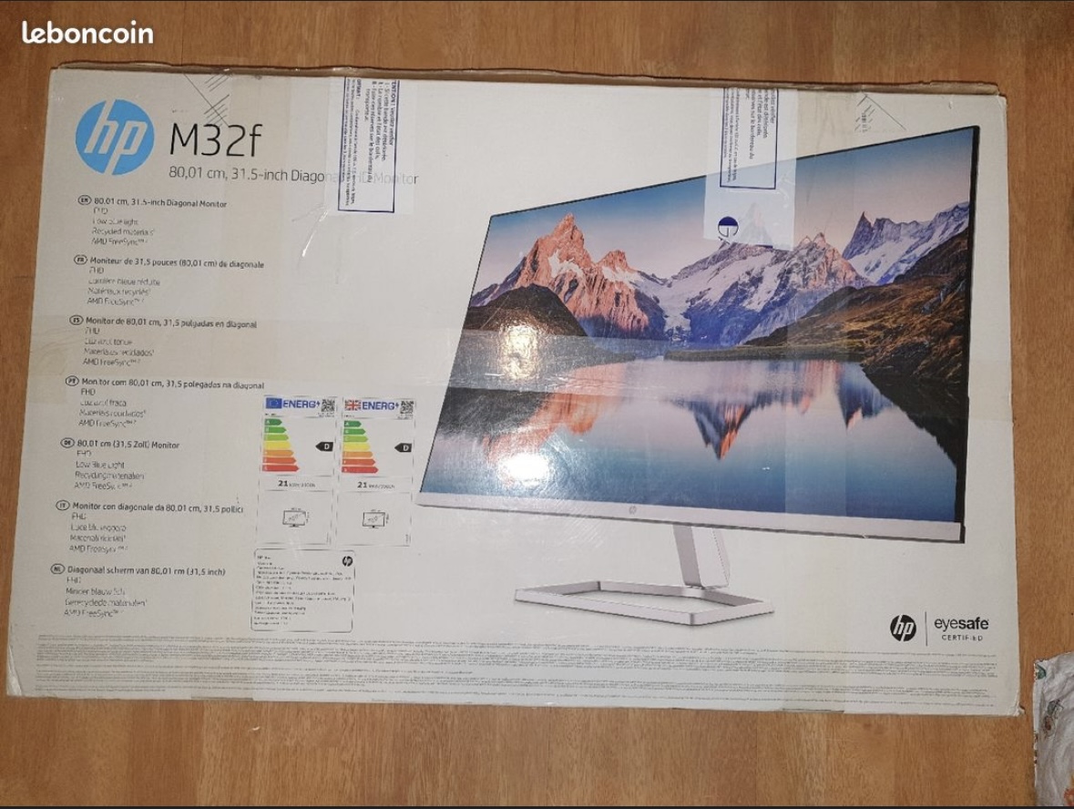 écran, HP M32f  - Vue détaillée 1