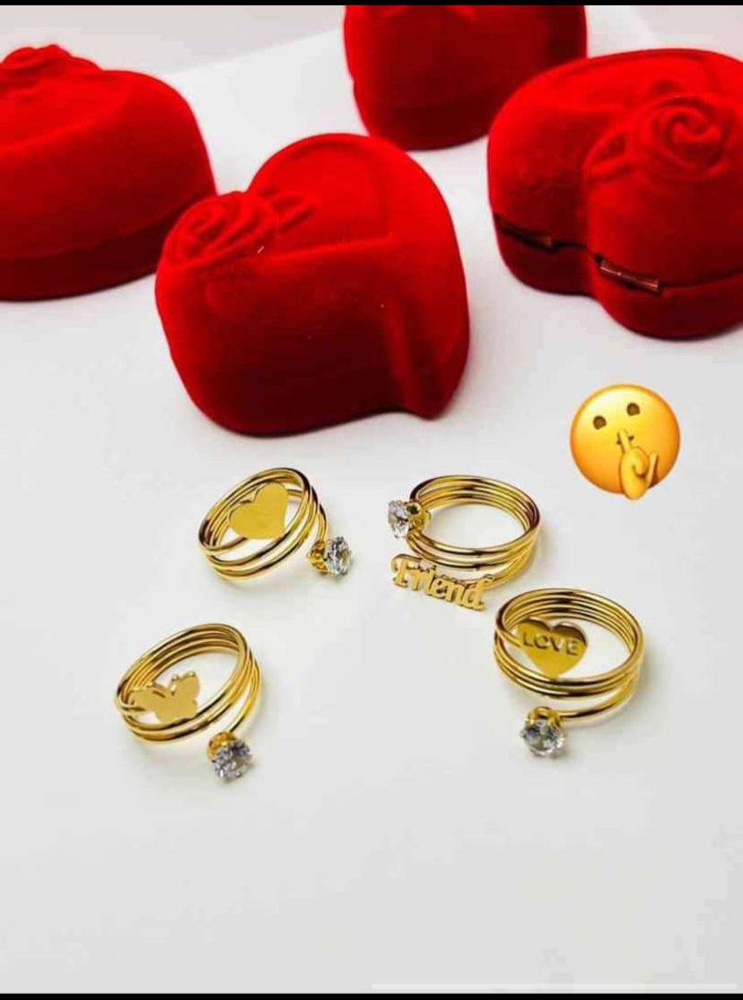 Bague + Boîte Cadeau - Vue détaillée 1