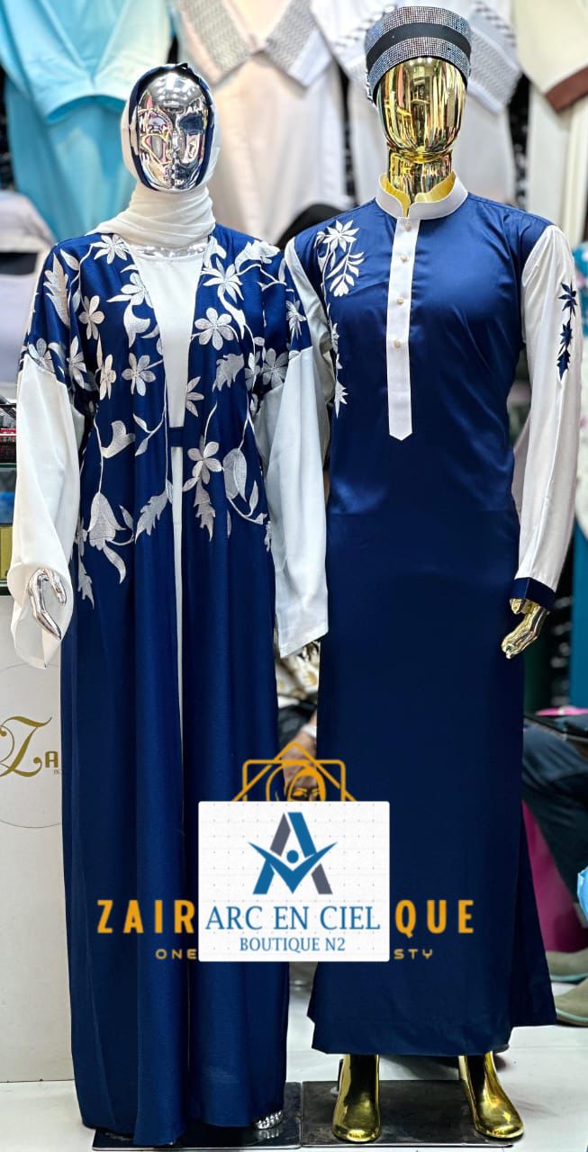 Couple abaya - Vue détaillée 7