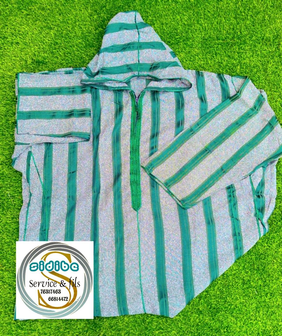 Boubou Marocain Rayé - Vue détaillée 4