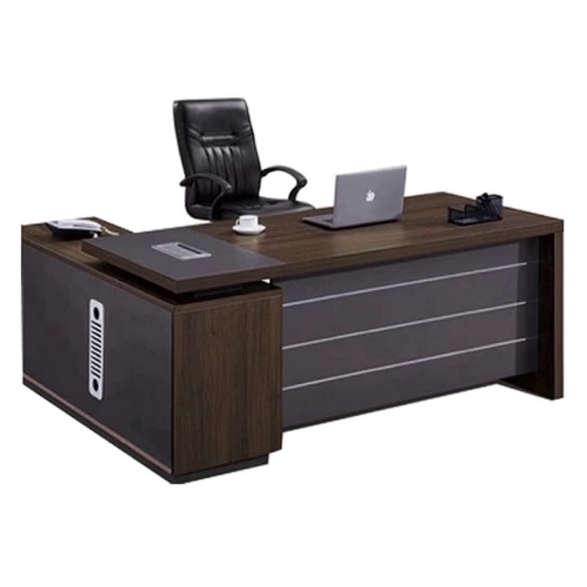 Bureau luxe 1m60 avec retour - Vue détaillée 1