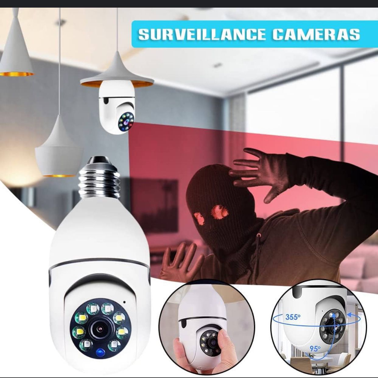 Camera de surveillance connect sur téléphone - Vue détaillée 3