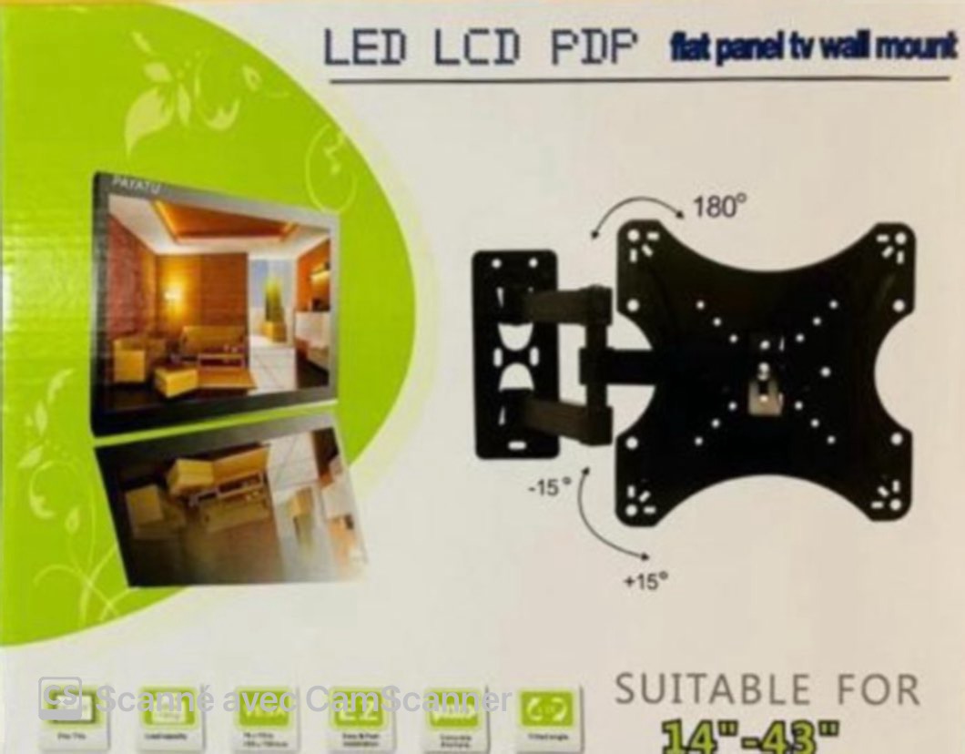 Support tv - Vue détaillée 1