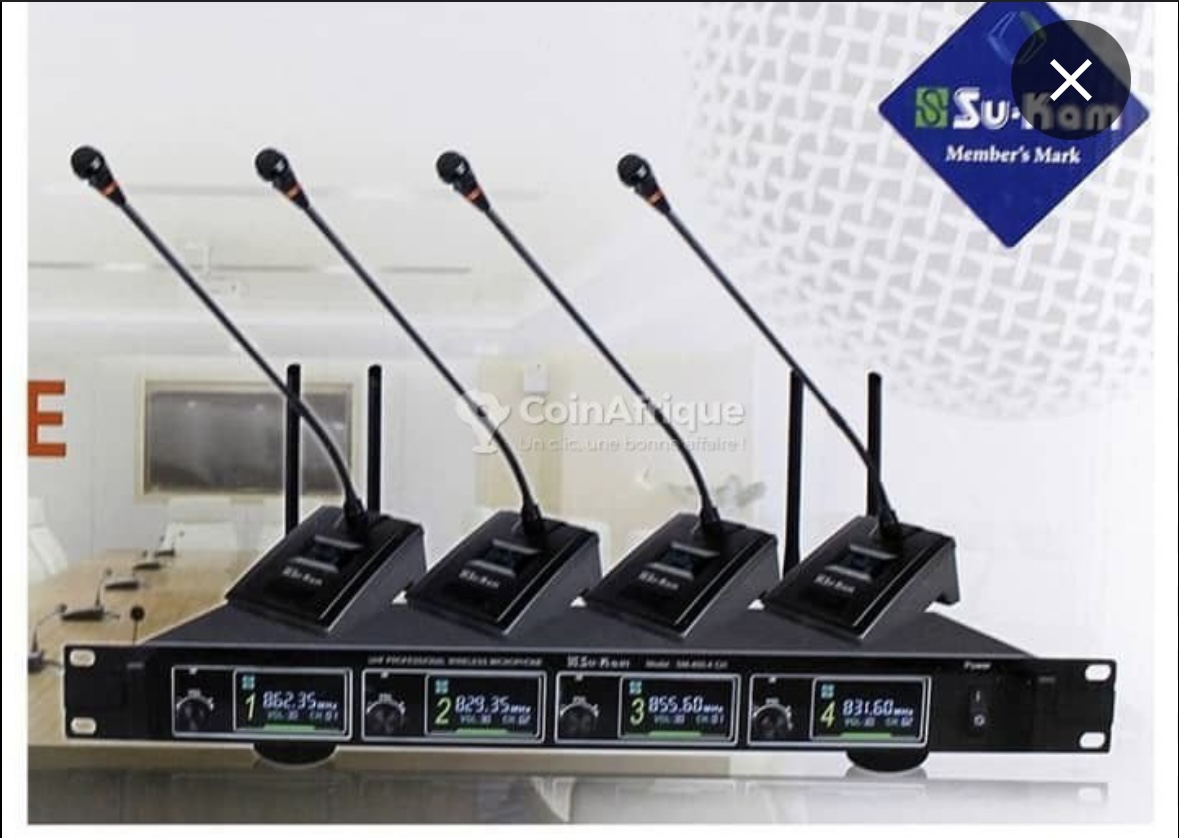 Micro de conférence - Vue détaillée 1