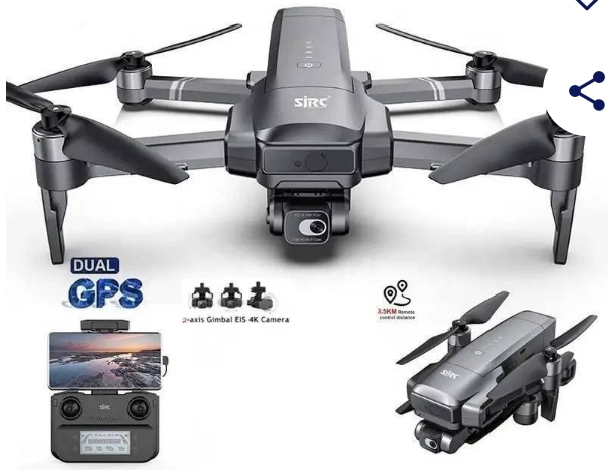 Drone 4k - Vue détaillée 1