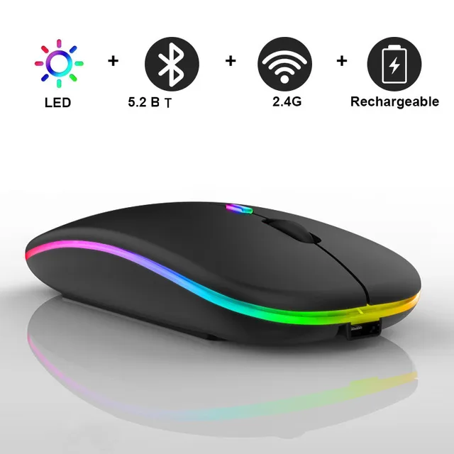 Souris 🖱 sans fil rechargeable - Vue détaillée 2
