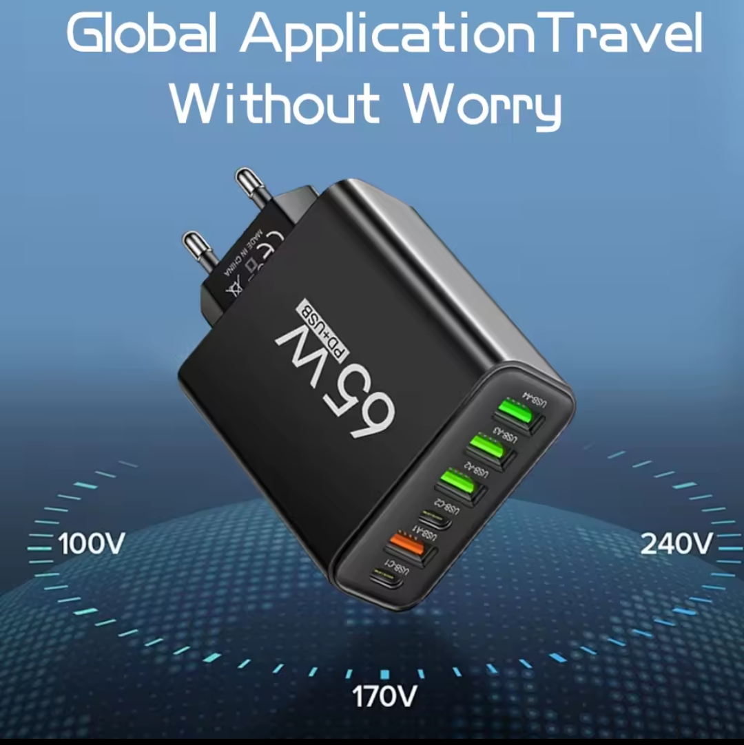 Chargeur Ultra-Rapide 65W - Vue détaillée 2