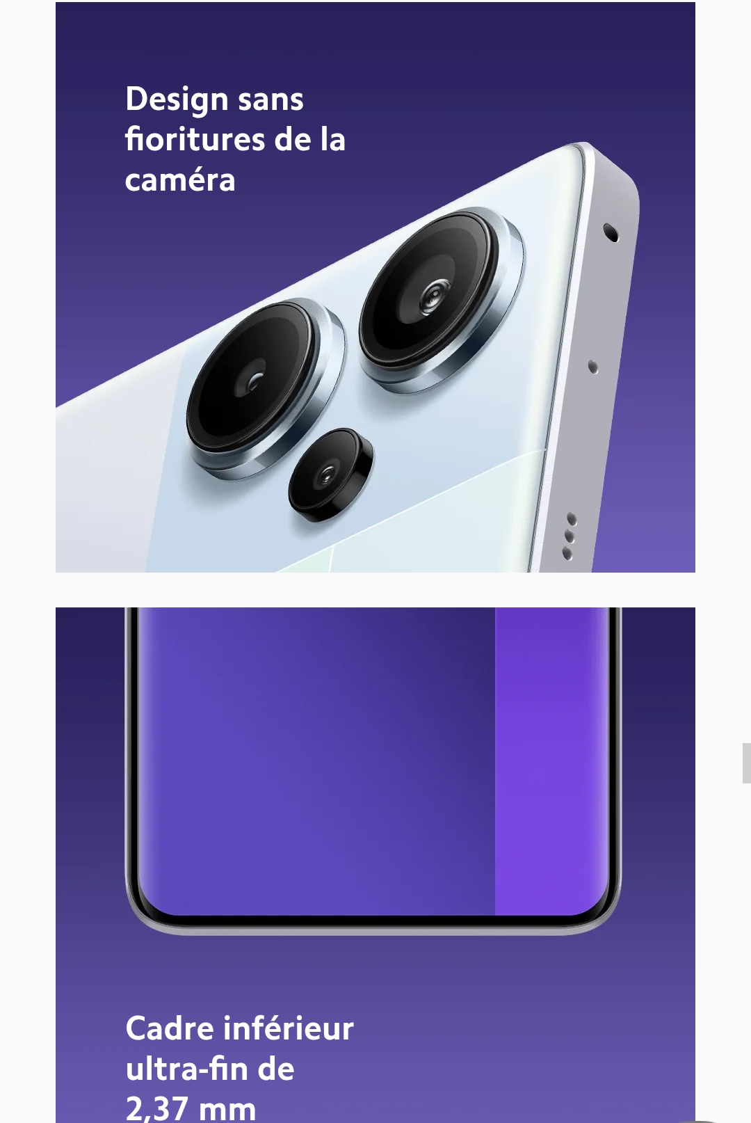 Redemi Note  13 pro plus 5G - Vue détaillée 3