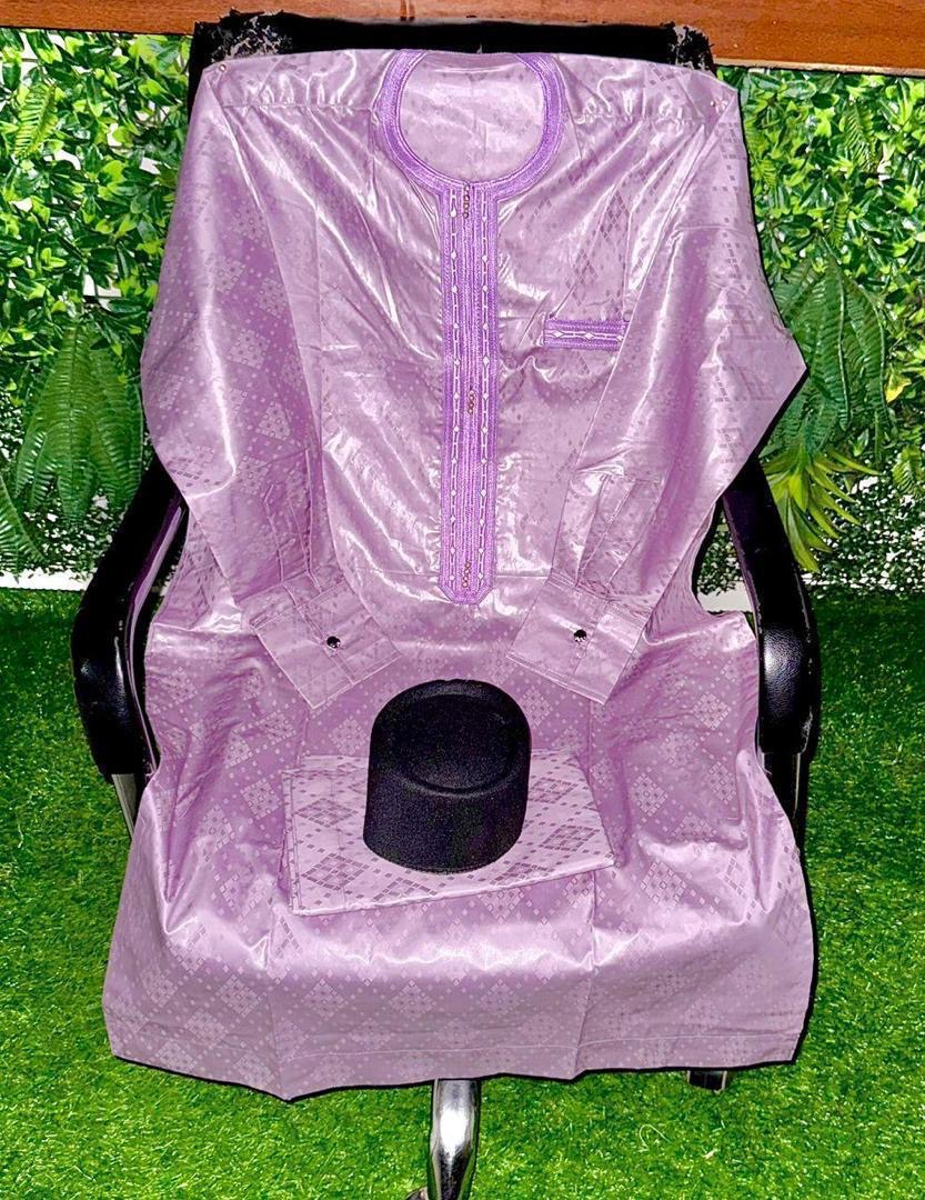 Bazin prêt à porter 2 pièces - Vue détaillée 2