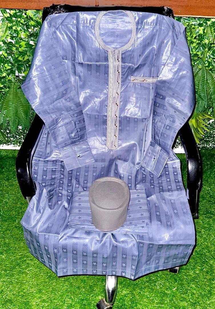 Bazin prêt à porter 2 pièces - Vue détaillée 3