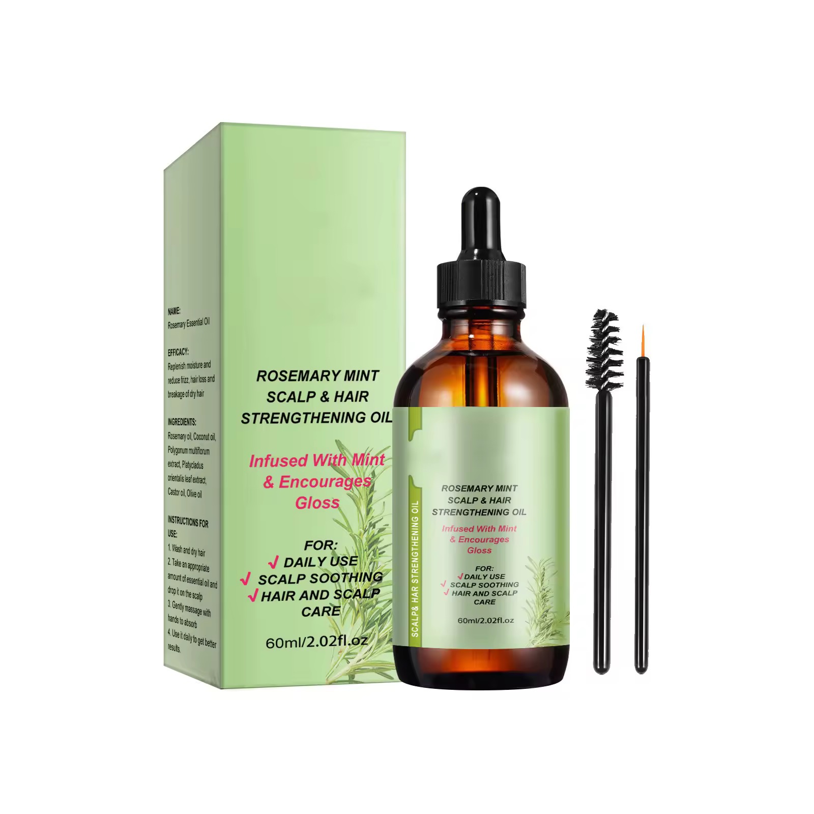 Huile de romarin - Vue détaillée 8