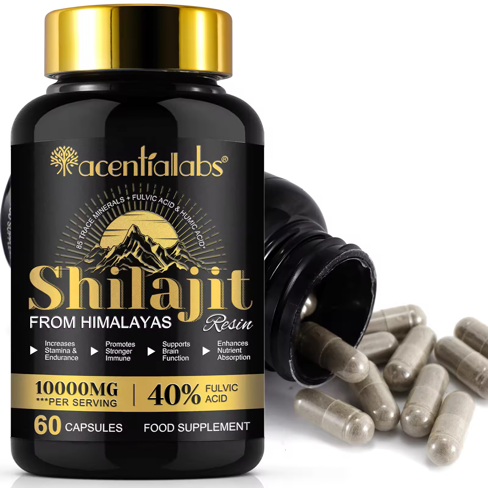 Shilajit capsule - Vue détaillée 3