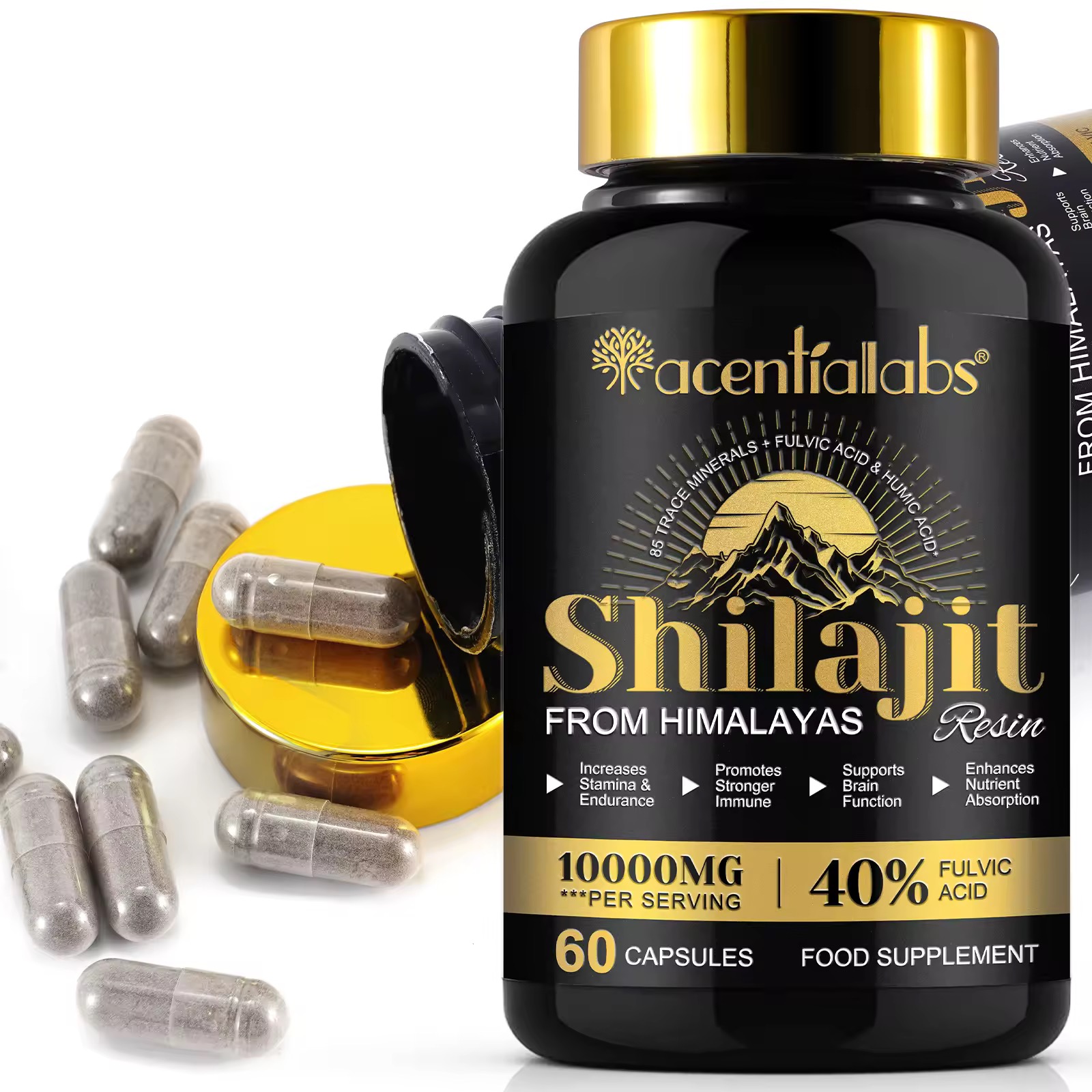 Shilajit capsule - Vue détaillée 4