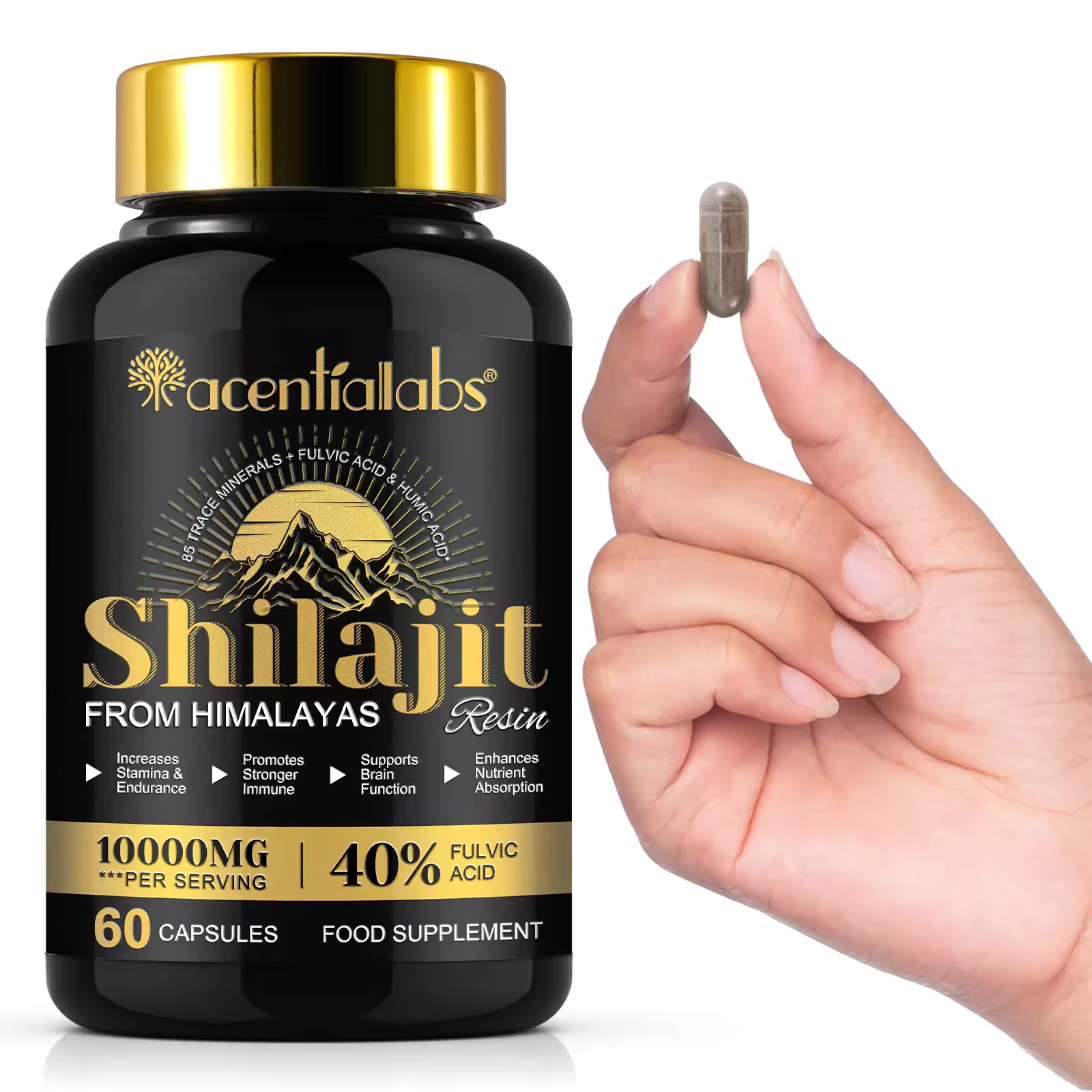 Shilajit capsule - Vue détaillée 5