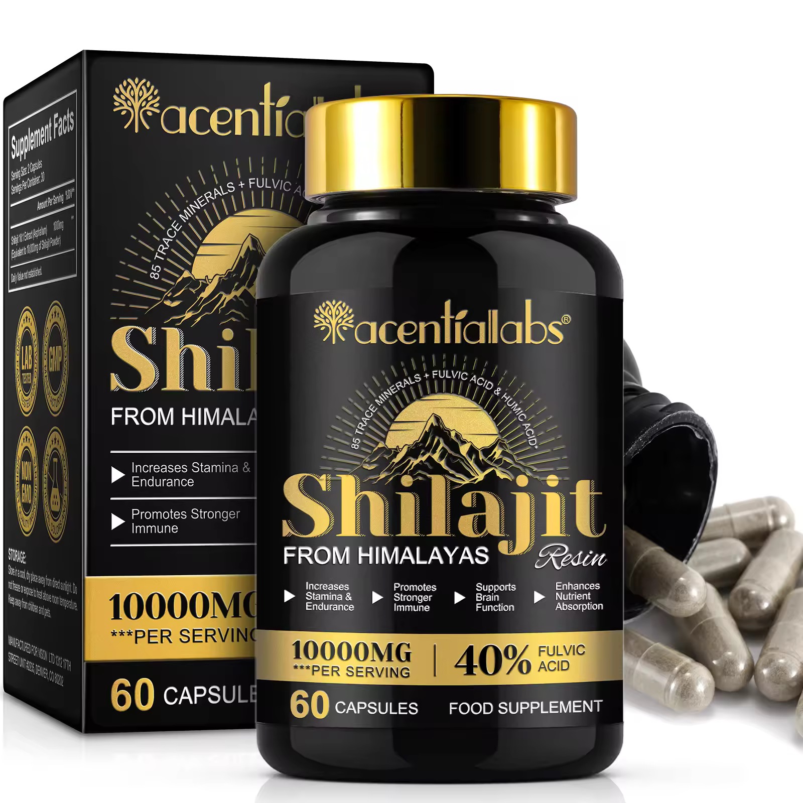 Shilajit capsule - Vue détaillée 6