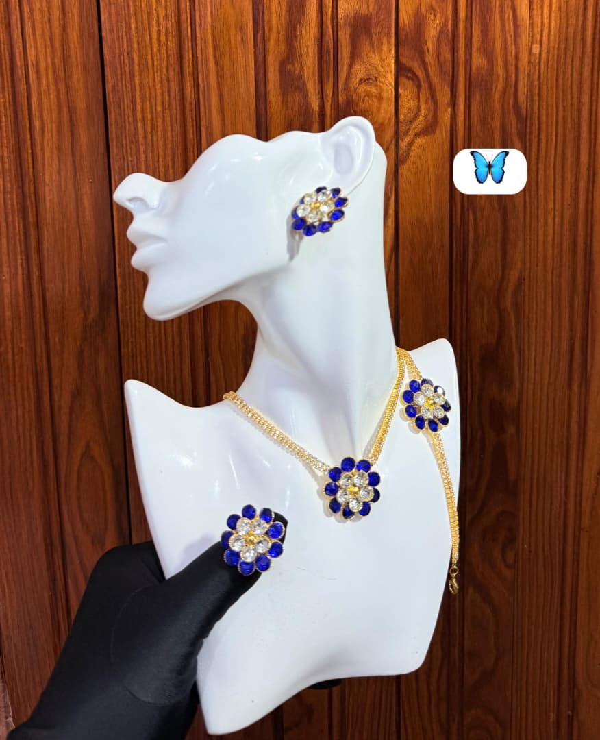 Ensemble Collier + Boucles + Bague + Bracelet* - Vue détaillée 7