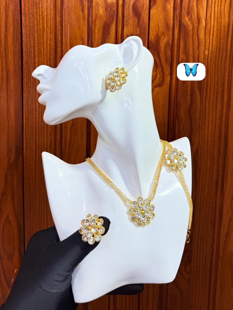 Ensemble Collier + Boucles + Bague + Bracelet* - Vue détaillée 12