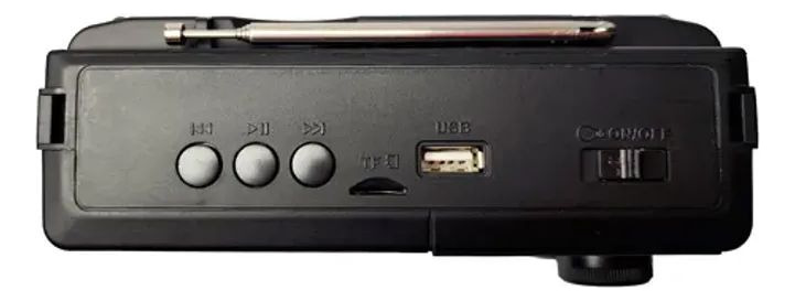 Radio Portatil Recargable - Vue détaillée 3