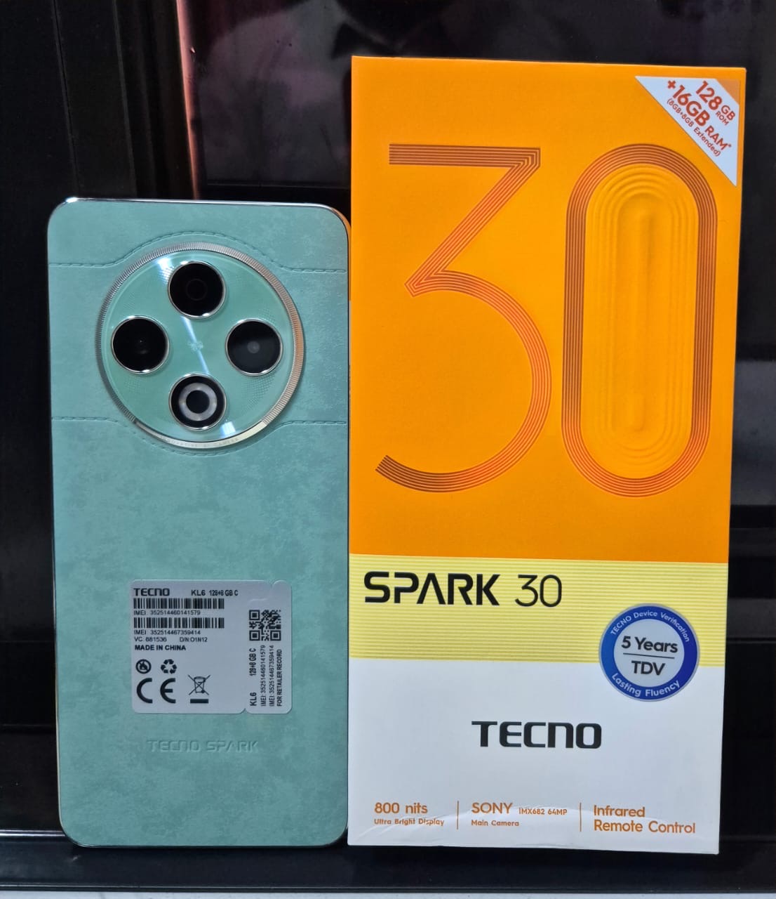 Tecno spark30C - Vue détaillée 1