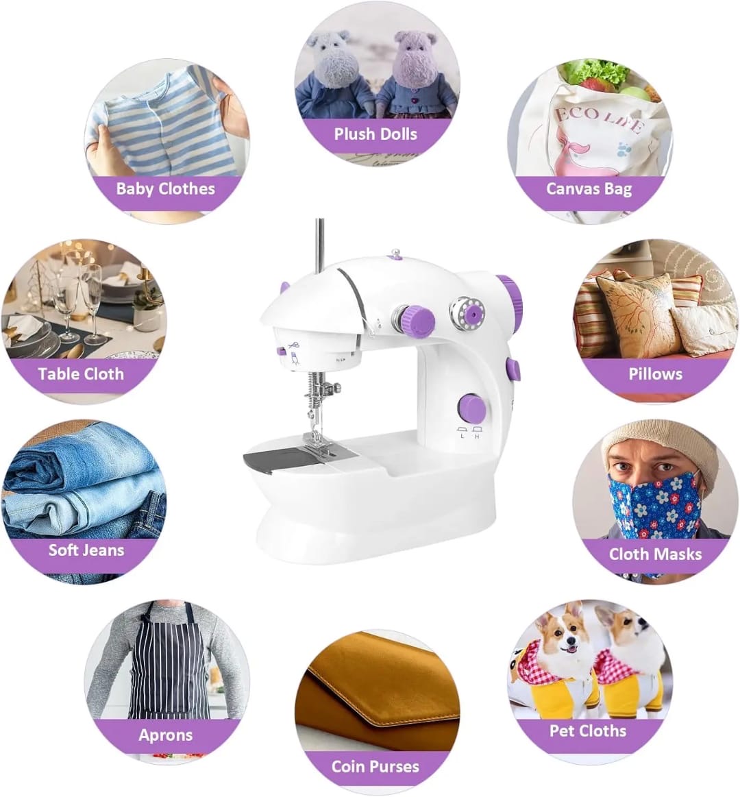 🧵 Mini Machine à Coudre - Vue détaillée 9