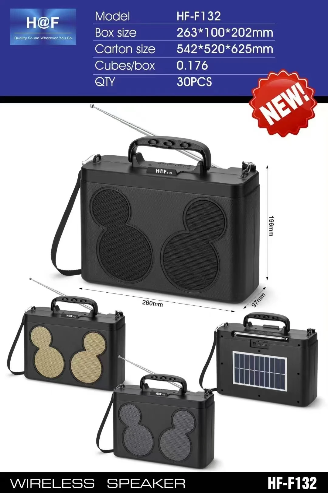 Usine HF-F132 directe panneau - Vue détaillée 1