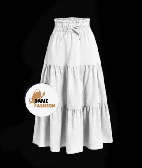 👗 Jupe 100% coton - Vue détaillée 4