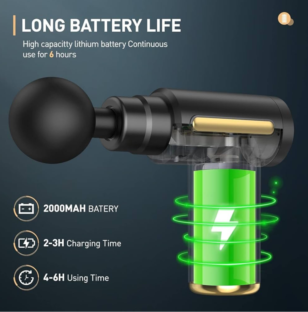 Pistolet de massage - Vue détaillée 2