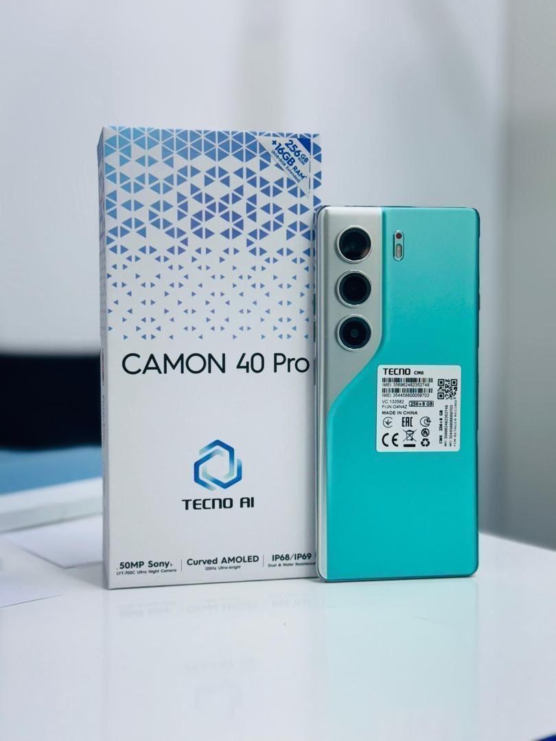 📱 Tecno Camon 40 Pro – 256Go  📦 Carton Original ✅ - Vue détaillée 1
