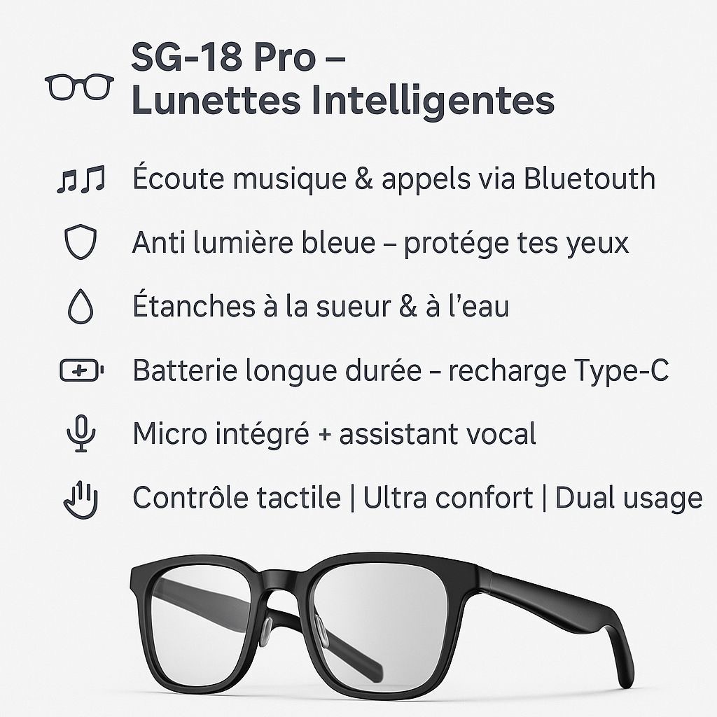 Lunettes intelligentes - Vue détaillée 4